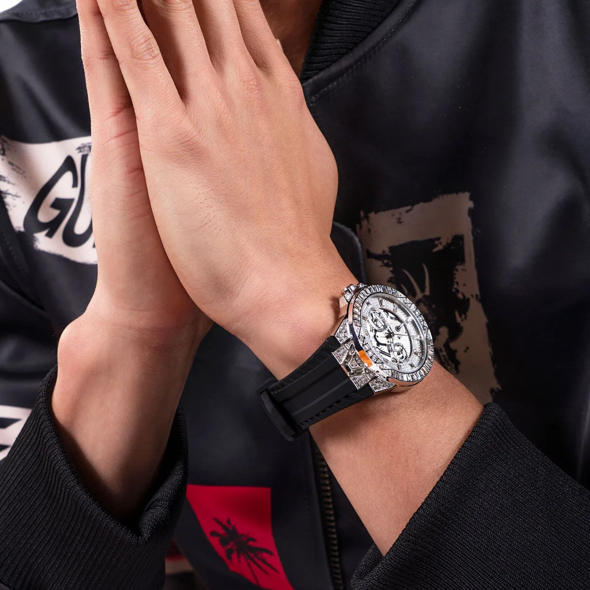 Guess Машки Часовник GUGW0498G1 4