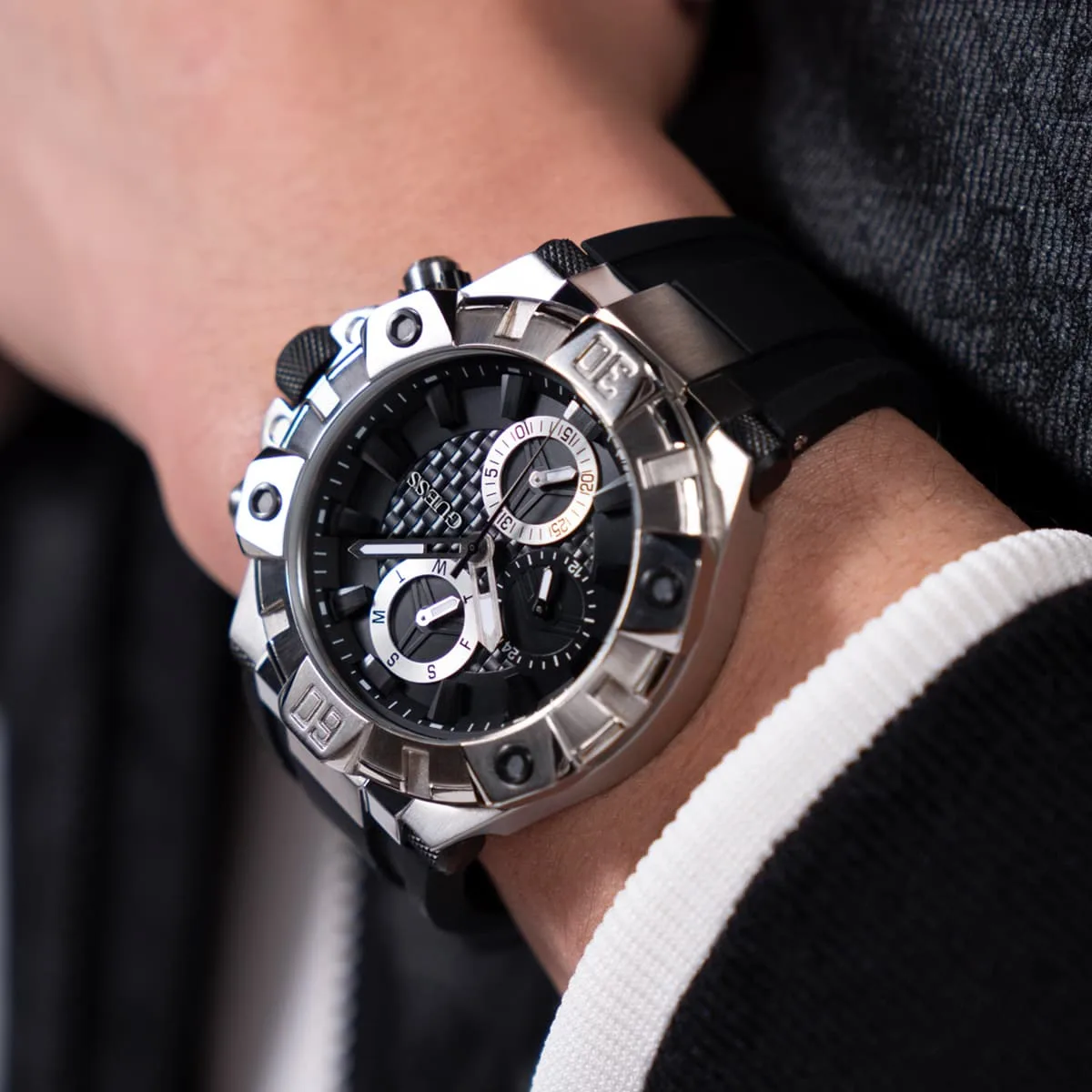 Guess Машки Часовник GUGW0802G1 6