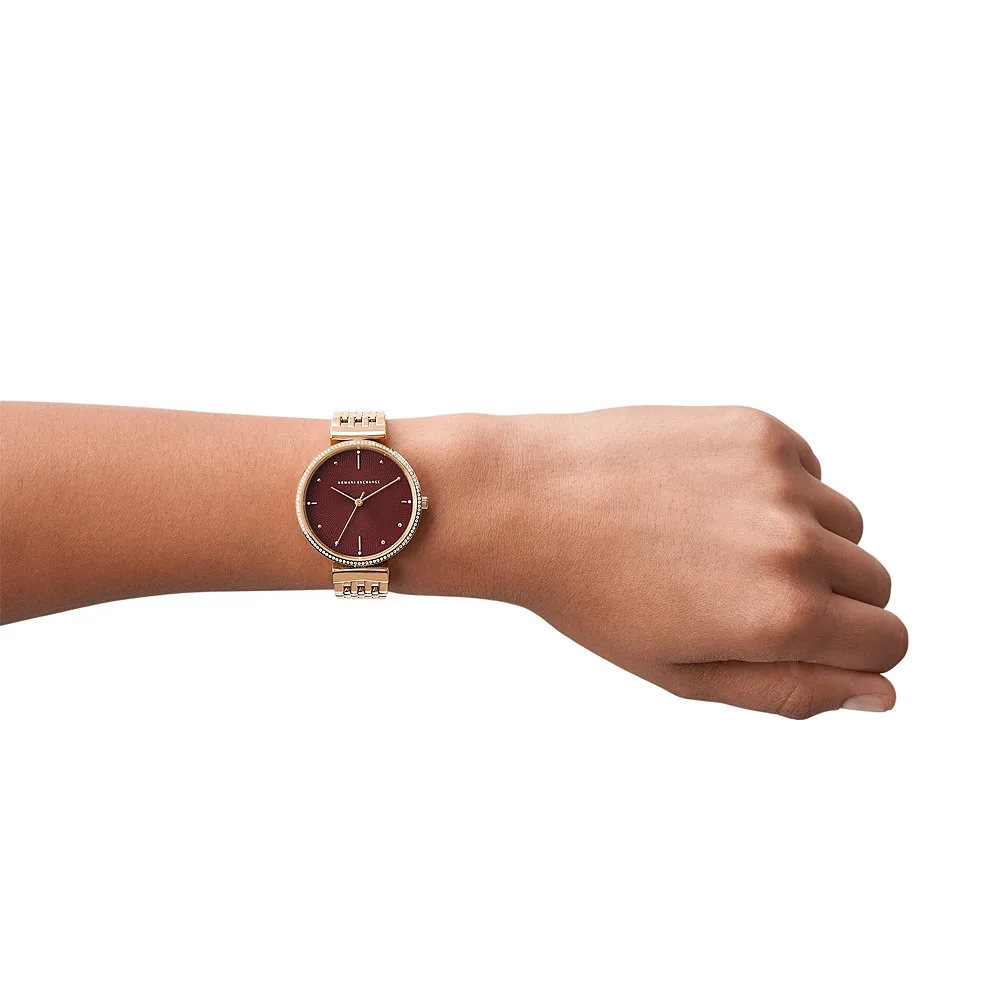 Armani Exchange Per femra Ore AX5912 3