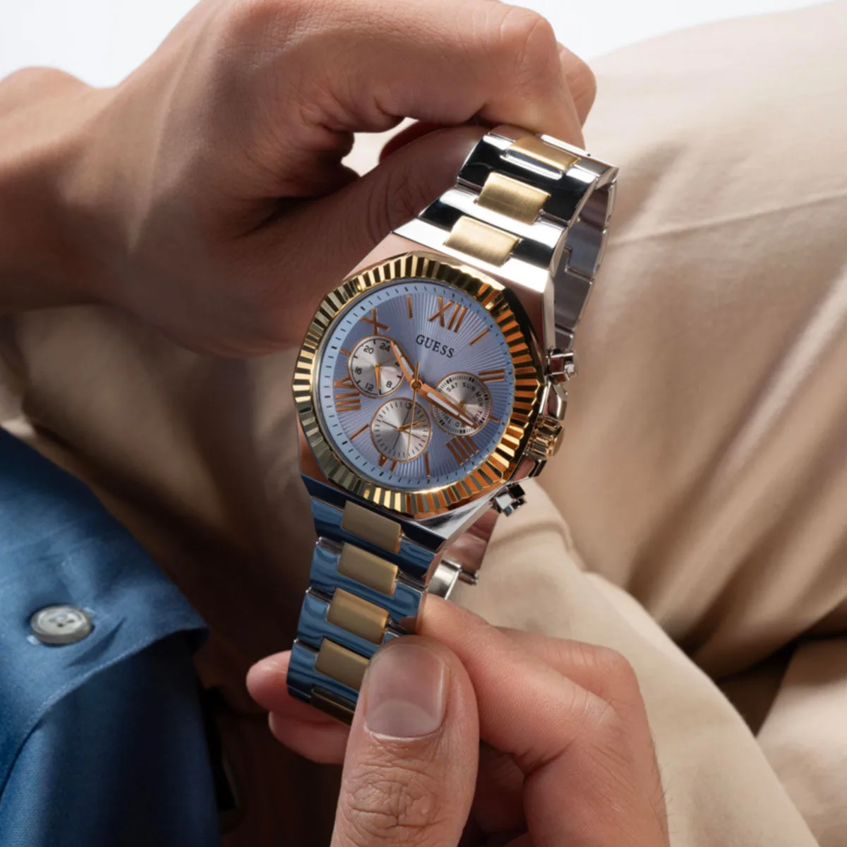 Guess Машки Часовник GUGW0703G3 4