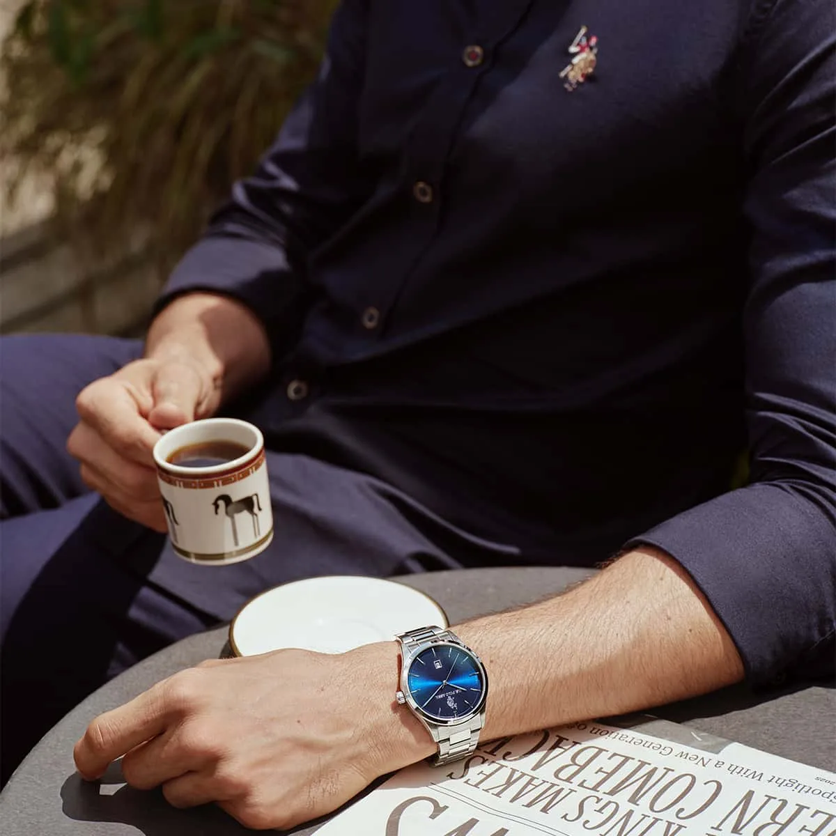 US Polo Assn Машки Часовник USPA1072B-03 4